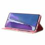 Samsung Galaxy Note 20 Tasche Handy H�lle Schutz Cover mit Kartenfach Glitzer Gr�n
