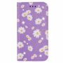 Samsung Galaxy Note 20 Tasche Handy H�lle Schutz Cover mit Kartenfach Glitzer Violett