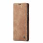 Handy H�lle Schutz Tasche f�r Huawei P40 Lite Cover Wallet Etui Braun