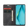 Handy H�lle Schutz Tasche f�r Huawei P40 Lite Cover Wallet Etui Schwarz
