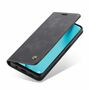 Handy H�lle Schutz Tasche f�r Huawei P40 Lite Cover Wallet Etui Schwarz