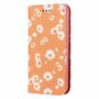 Xiaomi Poco X3 Tasche Handy H�lle Schutz Cover mit Kartenfach Glitzer Orange