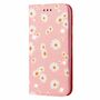 Xiaomi Poco X3 Tasche Handy H�lle Schutz Cover mit Kartenfach Glitzer Rosa