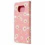 Xiaomi Poco X3 Tasche Handy H�lle Schutz Cover mit Kartenfach Glitzer Rosa