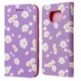 Xiaomi Poco X3 Tasche Handy H�lle Schutz Cover mit Kartenfach Glitzer Violett