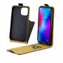 Apple iPhone 12 / 12 Pro H�lle Klapp Tasche Rundumschutz Flip Case Schwarz