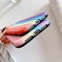Apple iPhone 12 Pro Handyh�lle Schutzcase Bumper Schale Cover Regenbogen Farben