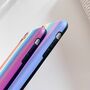 Apple iPhone 12 Pro Handyh�lle Schutzcase Bumper Schale Cover Regenbogen Farben
