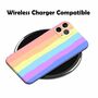 Apple iPhone 11 Pro Handyh�lle Schutzcase Bumper Schale Cover Regenbogen Farben