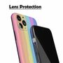 Apple iPhone 11 Pro Handyh�lle Schutzcase Bumper Schale Cover Regenbogen Farben