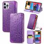Apple iPhone 12 Pro Max Handyh�lle Schutztasche Case Cover Mandala Violett