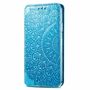 Apple iPhone 12 Pro Max Handyh�lle Schutztasche Case Cover Mandala Blau