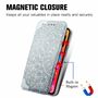 Apple iPhone 12 / 12 Pro Handyh�lle Schutztasche Case Cover Mandala Grau