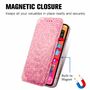 Apple iPhone 12 / 12 Pro Handyh�lle Schutztasche Case Cover Mandala Rosa
