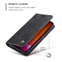Handy H�lle Schutz Tasche f�r Apple iPhone 12 Pro Max Cover Wallet Etui Schwarz