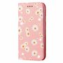 Apple iPhone 11 Tasche Handy H�lle Schutz Cover mit Kartenfach Glitzer Rosa