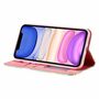 Apple iPhone 11 Tasche Handy H�lle Schutz Cover mit Kartenfach Glitzer Gr�n