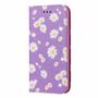 Apple iPhone 11 Tasche Handy H�lle Schutz Cover mit Kartenfach Glitzer Violett
