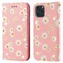 Apple iPhone 11 Pro Max Tasche Handy H�lle Schutz Cover mit Kartenfach Glitzer Rosa