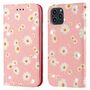 Apple iPhone 11 Pro Tasche Handy H�lle Schutz Cover mit Kartenfach Glitzer Rosa