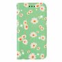Apple iPhone 11 Pro Tasche Handy H�lle Schutz Cover mit Kartenfach Glitzer Gr�n