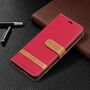 Samsung Galaxy S21 Handy H�lle Schutz-Tasche Case Cover Kartenfach Etuis Rot