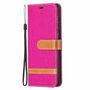 Samsung Galaxy S21 Handy H�lle Schutz-Tasche Case Cover Kartenfach Etuis Pink