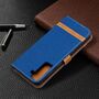 Samsung Galaxy S21 Plus Handy H�lle Schutz-Tasche Case Cover Kartenfach Etuis Blau
