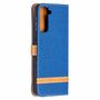 Samsung Galaxy S21 Plus Handy H�lle Schutz-Tasche Case Cover Kartenfach Etuis Blau