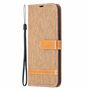 Samsung Galaxy S21 Plus Handy H�lle Schutz-Tasche Case Cover Kartenfach Etuis Braun