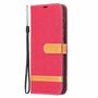 Samsung Galaxy S21 Plus Handy H�lle Schutz-Tasche Case Cover Kartenfach Etuis Rot