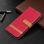 Samsung Galaxy S21 Plus Handy H�lle Schutz-Tasche Case Cover Kartenfach Etuis Rot