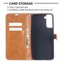 Samsung Galaxy S21 Plus Handy H�lle Schutz-Tasche Case Cover Kartenfach Etuis Grau