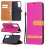 Samsung Galaxy S21 Plus Handy H�lle Schutz-Tasche Case Cover Kartenfach Etuis Pink