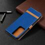 Samsung Galaxy S21 Ultra Handy H�lle Schutz-Tasche Case Cover Kartenfach Etuis Blau