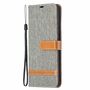 Samsung Galaxy S21 Ultra Handy H�lle Schutz-Tasche Case Cover Kartenfach Etuis Grau