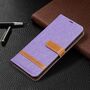 Samsung Galaxy S21 Ultra Handy H�lle Schutz-Tasche Case Cover Kartenfach Etuis Violett