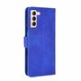 Samsung Galaxy S21 Plus Tasche Handy H�lle Schutz-Cover Flip-Case mit Kartenfach Blau