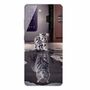 Samsung Galaxy S21 Handyh�lle Ultra D�nn Schutzcase Cover Katze Transparent