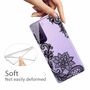 Samsung Galaxy S21 Handyh�lle Ultra D�nn Schutzcase Cover Lotusblume Transparent