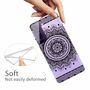 Samsung Galaxy S21 Handyh�lle Ultra D�nn Schutzcase Cover Mandala Transparent