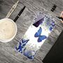 Samsung Galaxy S21 Handyh�lle Ultra D�nn Schutzcase Cover Schmetterling Transparent