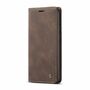 Handy H�lle Schutz Tasche f�r Samsung Galaxy S21 Cover Wallet Etui Braun
