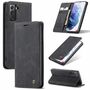 Handy H�lle Schutz Tasche f�r Samsung Galaxy S21 Plus Cover Wallet Etui Schwarz
