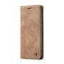 Handy H�lle Schutz Tasche f�r Samsung Galaxy S21 Plus Cover Wallet Etui Braun