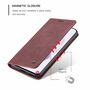 Handy H�lle Schutz Tasche f�r Samsung Galaxy S21 Plus Cover Wallet Etui Rot