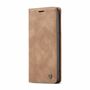 Handy H�lle Schutz Tasche f�r Samsung Galaxy S21 Ultra Cover Wallet Etui Braun