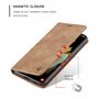 Handy H�lle Schutz Tasche f�r Samsung Galaxy S21 Ultra Cover Wallet Etui Braun