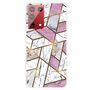 Samsung Galaxy S21 Ultra H�lle Marmor Backcover Cover Handyh�lle Silikonh�lle