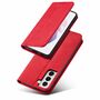 Handy H�lle Schutz Tasche f�r Samsung Galaxy S21 Ultra Cover Wallet Etui Rot
